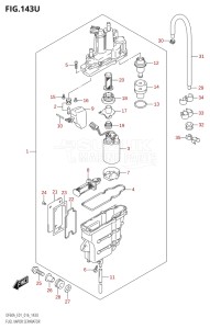 05003F-610001 (2016) 50hp E01-Gen. Export 1 (DF50A  DF50ATH) DF50A drawing FUEL VAPOR SEPARATOR (DF60AVTH:E40)