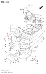 DF150A From 15003F-040001 (E01 E40)  2020 drawing INTAKE MANIFOLD /​ THROTTLE BODY