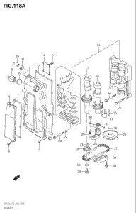 15001F-880001 (2008) 150hp E03-USA (DF150TK8) DF150 drawing BALANCER