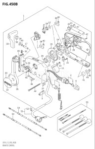 01502F-421001 (2004) 15hp P03-U.S.A (DF15K4) DF15 drawing REMOTE CONTROL (DF9.9R:(K5,K6,K7,K8,K9))