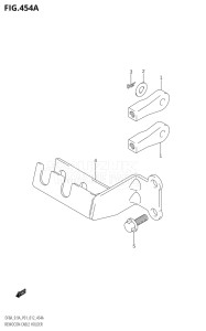 00994F-210001 (2012) 9.9hp P01-Gen. Export 1 (DF9.9A  DF9.9AR) DF9.9A drawing REMOCON CABLE HOLDER (DF8AR:P01)