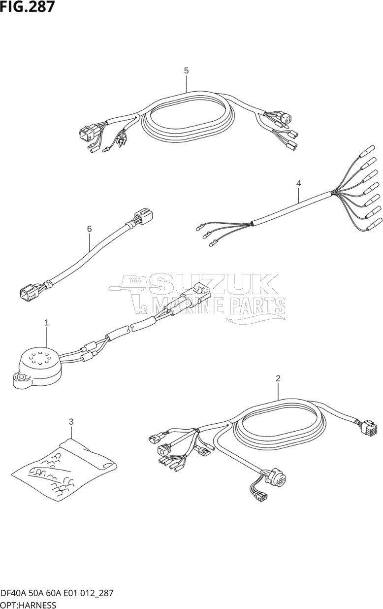 OPT:HARNESS (DF40AQH E01)