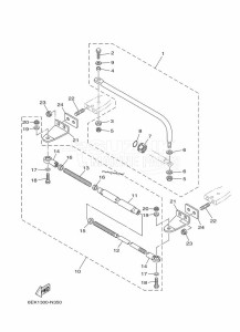 F115BETL drawing STEERING-ATTACHMENT