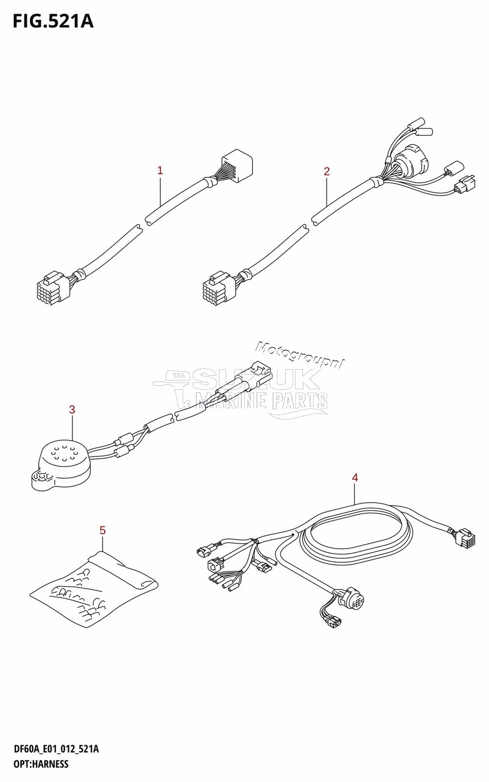 OPT:HARNESS (DF40A:E01)