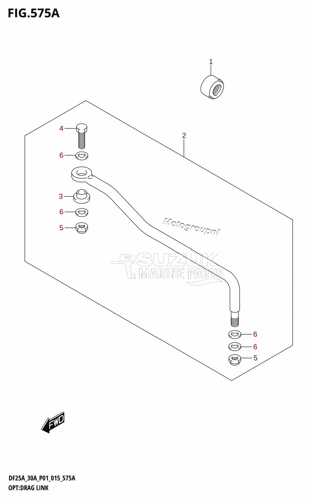 OPT:DRAG LINK (DF25A:P01)