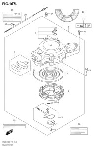 02002F-510001 (2005) 20hp P03-U.S.A (DF20A  DF20AR  DF20AT  DF20ATH) DF20A drawing RECOIL STARTER (DF20ATH:P03)