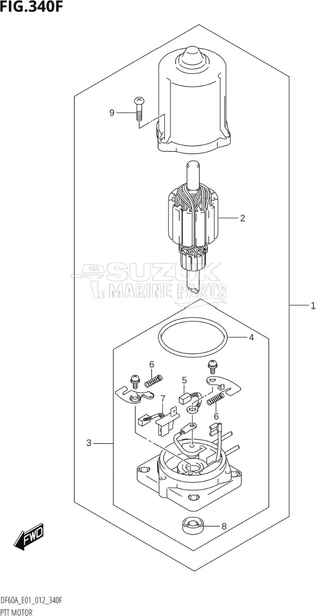 PTT MOTOR (DF60A:E40)