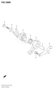 DF9.9A From 00994F-410001 (P03)  2014 drawing THROTTLE CONTROL (DF9.9AR:P03)