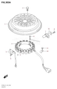 DF175A From 17503F-340001 (E11 E40)  2023 drawing MAGNETO (DF200AT,DF200AZ,DF175AT,DF175AZ)