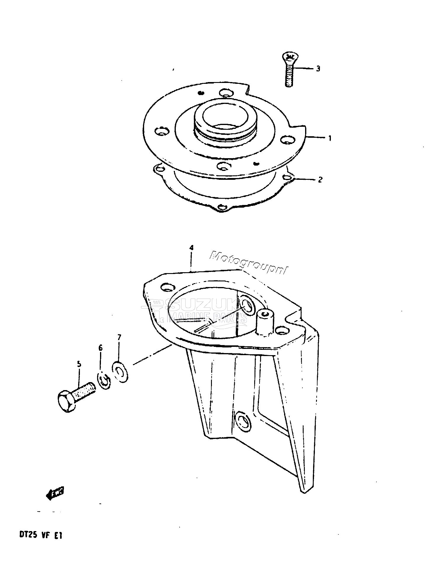 UPPER OIL SEAL HOUSING