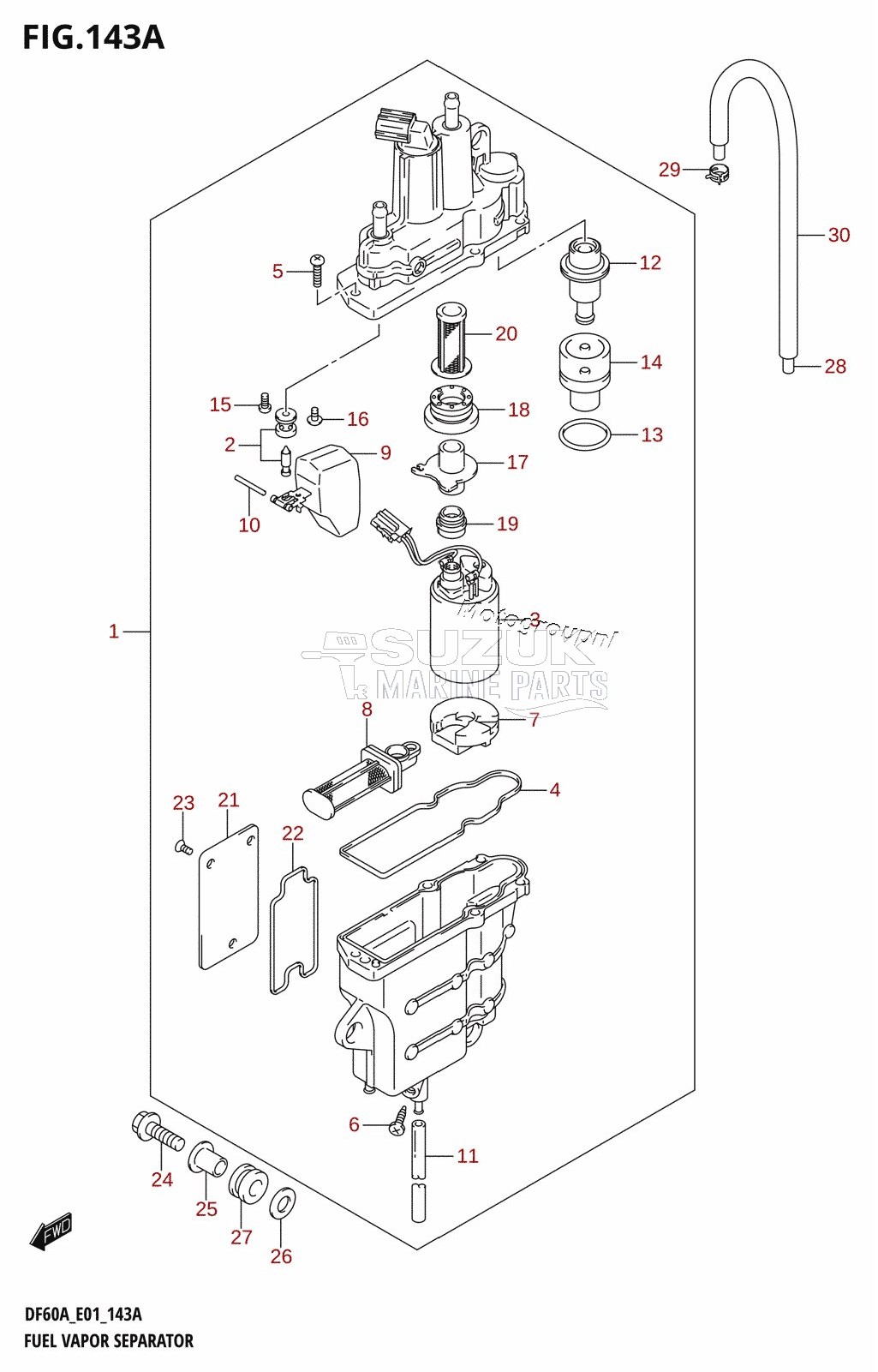 FUEL VAPOR SEPARATOR