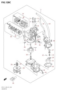 DT15 From 01504-210001 (P40)  2012 drawing CARBURETOR (DT9.9K:P36)