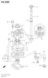 DT15 From 01504-210001 (P40)  2012 drawing WATER PUMP (DT15:P40)