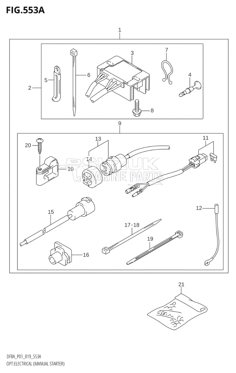 OPT:ELECTRICAL (MANUAL STARTER) (DF8A,DF9.9A)