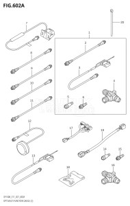 11503F-140001 (2021) 115hp E11 E40-Gen. Export 1-and 2 (DF115AT) DF115A drawing OPT:MULTI FUNCTION GAUGE (2)