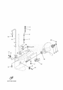 F80BETX drawing LOWER-CASING-x-DRIVE-2