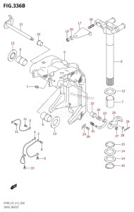 DF90A From 09003F-310001 (E01 E40)  2013 drawing SWIVEL BRACKET (DF70A:E40)