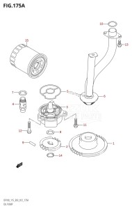 DF115Z From 11502Z-210001 (E03)  2012 drawing OIL PUMP