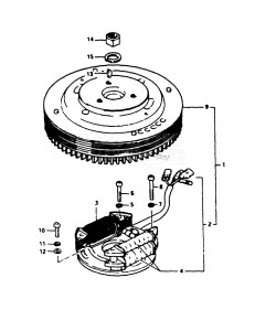 DT25 From F-10001 ()  1985 drawing MAGNETO 2 (DT20 (D,F) E13, DT25 (F) E13)