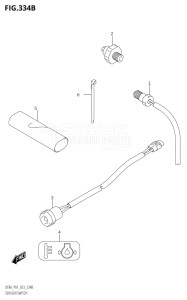 00994F-040001 (2020) 9.9hp P01-Gen. Export 1 (DF9.9A  DF9.9A) DF9.9A drawing SENSOR / SWITCH ((DF8A,DF9.9A):023)