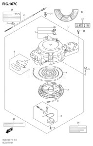 01504F-510001 (2005) 15hp P03-U.S.A (DF15A  DF15AR  DF15ATH) DF15A drawing RECOIL STARTER (DF9.9BT:P03)