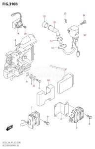 DF25A From 02504F-340001 (P01)  2023 drawing RECTIFIER /​ IGNITION COIL (DF25AR,DF25AT,DF25ATH)