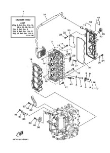 F40D drawing CYLINDER--CRANKCASE-2