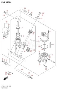 DF140A From 14003Z-140001 (E11 E40)  2021 drawing TRIM CYLINDER (DF115AST,DF140AT:E11,DF140AZ:E11)