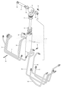 DT115 From 11502-231001 ()  1992 drawing TILT CYLINDER