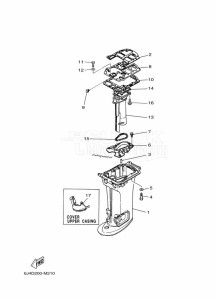 E40GMHL drawing UPPER-CASING-2