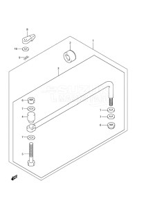 Outboard DF 225 drawing Drag Link