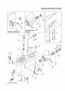 F300BETU drawing PROPELLER-HOUSING-AND-TRANSMISSION-2