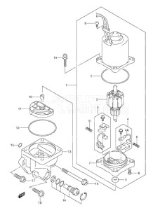 DF 90 drawing PTT Motor