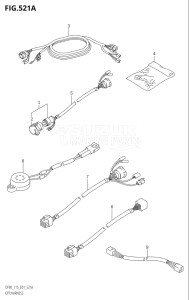 09001F-251001 (2002) 90hp E01-Gen. Export 1 (DF90TK2) DF90 drawing OPT:HARNESS (K1,K2,K3,K4,K5,K6,K7)