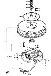 DT9 From F-10001 ()  1985 drawing MAGNETO