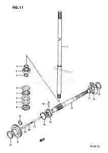 DT15C From 01502-131001 ()  1991 drawing TRANSMISSION