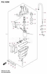 DF50A From 05003F-710001 (E01)  2017 drawing FUEL VAPOR SEPARATOR (DF60ATH:E40)