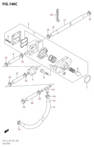 DF6 From 00602F-410001 (P01)  2014 drawing FUEL PUMP (DF6:P01)