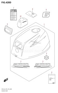 DF6A From 00603F-910001 (P03)  2019 drawing ENGINE COVER (DF6A)