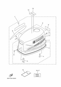 4CMHL drawing TOP-COWLING