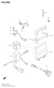 DF80A From 08002F-410001 (E01 E40)  2014 drawing PTT SWITCH /​ ENGINE CONTROL UNIT (DF70ATH:E01)