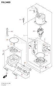 DF115A From 11503F-510001 (E03)  2015 drawing PTT MOTOR (DF140AT:E03)