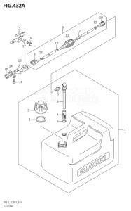 01502F-880001 (2008) 15hp P01-Gen. Export 1 (DF15K8  DF15RK8) DF15 drawing FUEL TANK