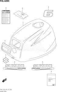 00503F-710001 (2017) 5hp P01-Gen. Export 1 (DF5A) DF5A drawing ENGINE COVER (DF6A:P01)