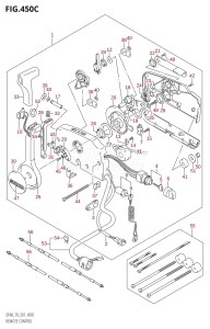 DF60 From 06001F-251001 (E01)  2002 drawing REMOTE CONTROL (K5,K6,K7,K8,K9)