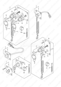 DF 140 drawing Switch (2005 & Newer)