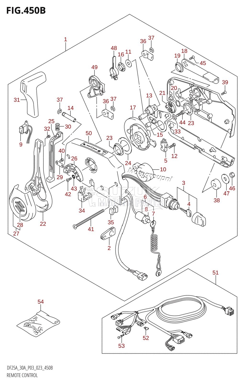 REMOTE CONTROL ((022,023):(DF25AT,DF30AT))