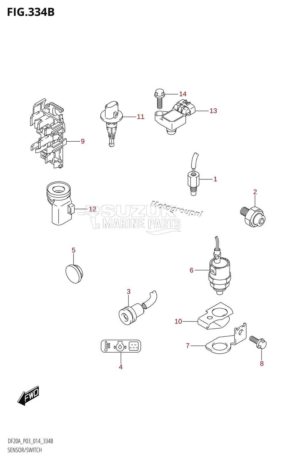 SENSOR /​ SWITCH (DF9.9BR:P03)