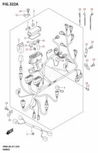 DF40A From 04003F-710001 (E03)  2017 drawing HARNESS (DF40A:E03)