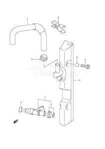 DF 40A drawing Fuel Injector